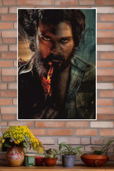 Pushpa With Sigrate Poster | Tollywood Movies Posters
