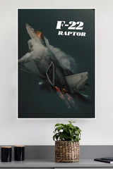 Raptor Poster | Fighter Plane Poster