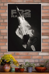 Raptor’s Rise Poster | Fighter Plane Poster
