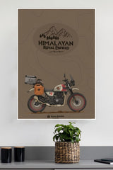 Royal Enfield Himalayan Poster | Bike Posters
