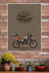 Royal Enfield Himalayan Poster | Bike Posters