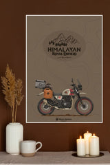Royal Enfield Himalayan Poster | Bike Posters