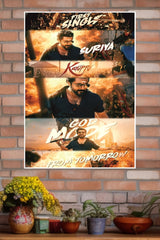 Suriya God Mode Activated karupa Poster | Tollywood Movies Posters