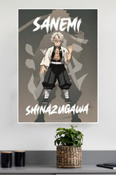 Sanemi Shinazugawa Poster | Anime Posters