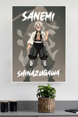 Sanemi Shinazugawa Poster | Anime Posters