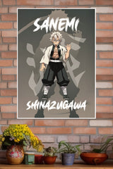 Sanemi Shinazugawa Poster | Anime Posters