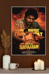 Saripodhaa Sanivaaram NANI Action Poster | Tollywood Movies Posters