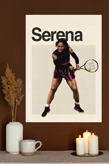 Serena Williams Poster | Tennis Champions Posters