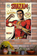 Shazam Fury of the Gods Poster | Superhero Posters