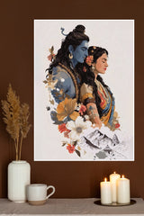 Shiv Parvati Poster | God Posters