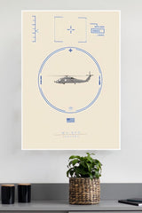 Sikorsky UH-60 Black Hawk Poster | Fighter Plane Poster