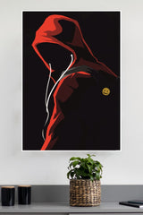 Silence in Red Poster | Darkness Posters