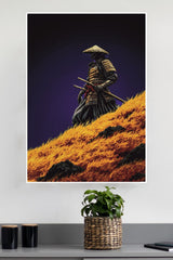 Silent Ronin Poster | Samurai Warrior Poster