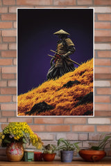 Silent Ronin Poster | Samurai Warrior Poster