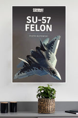 Sukhoi Su-57 Poster | Fighter Plane Posters