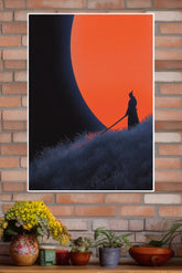 Sunset of the Soul Poster | Samurai Warrior Poster