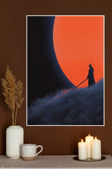 Sunset of the Soul Poster | Samurai Warrior Poster
