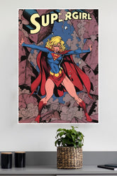 Super Girl Poster | Superhero Posters