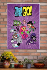 Teen Titans Go Poster | Animated Movie Posters