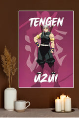 Tengen Uzui Poster | Anime Posters