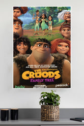 The Craods Family Tree Poster | Animated Movie Posters