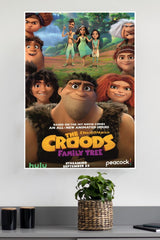 The Craods Family Tree Poster | Animated Movie Posters