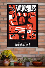 The Incredibles 2 Poster | Animated Movie Posters
