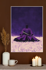 The Wandering Katana Poster | Samurai Warrior Poster