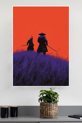 The Wandering Sword Poster | Samurai Warrior Poster