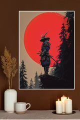 The Weight of Shadows Poster | Samurai Warrior Poster