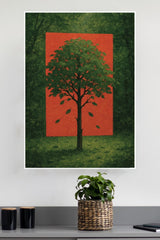 Through the Veil of Green Poster | Art Posters