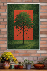 Through the Veil of Green Poster | Art Posters