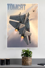 Tomcat Avecunposter Romain Hugault Poster | Fighter Plane Posters