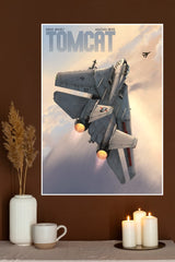 Tomcat Avecunposter Romain Hugault Poster | Fighter Plane Posters