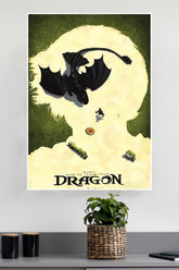 Train Your Dragon Poster | Animated Movie Posters