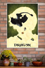Train Your Dragon Poster | Animated Movie Posters