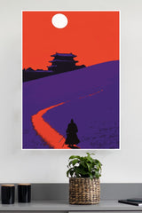 Vow Beneath the Sun Poster | Samurai Warrior Poster