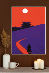 Vow Beneath the Sun Poster | Samurai Warrior Poster