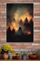 Whispers in the Inferno Poster | Darkness Posters