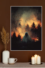 Whispers in the Inferno Poster | Darkness Posters