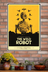 Wild Robot Poster | Animated Movie Posters