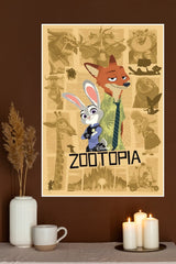 Zootopia Poster | Animated Movie Posters