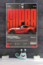 2020 Toyota Supra Poster | Cars Posters