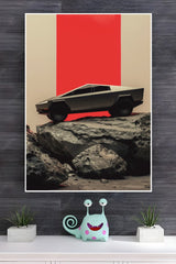 2024 Tesla Cybertruck Poster | Cars Posters
