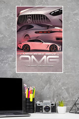 2025 Mercedes-Benz AMGGT Poster | Cars Posters