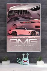 2025 Mercedes-Benz AMGGT Poster | Cars Posters