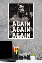 Again Poster | Power Full Man Poster