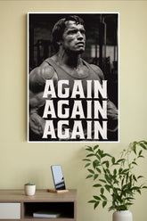 Again Poster | Power Full Man Poster