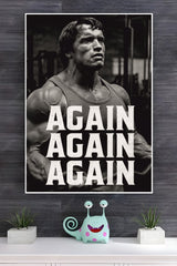 Again Poster | Power Full Man Poster