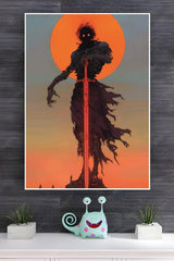 Astrael of the Red Sun Poster | Darkness Posters